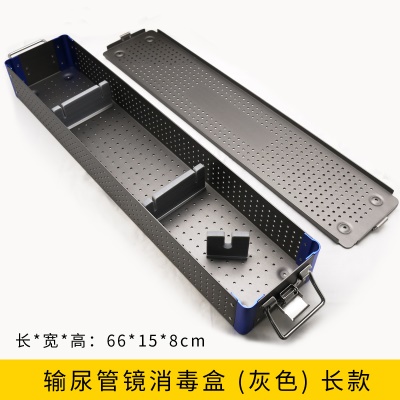 输尿管镜消毒盒（灰色）大号