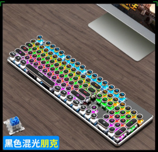 V2（朋克键帽）黑色单键盘
