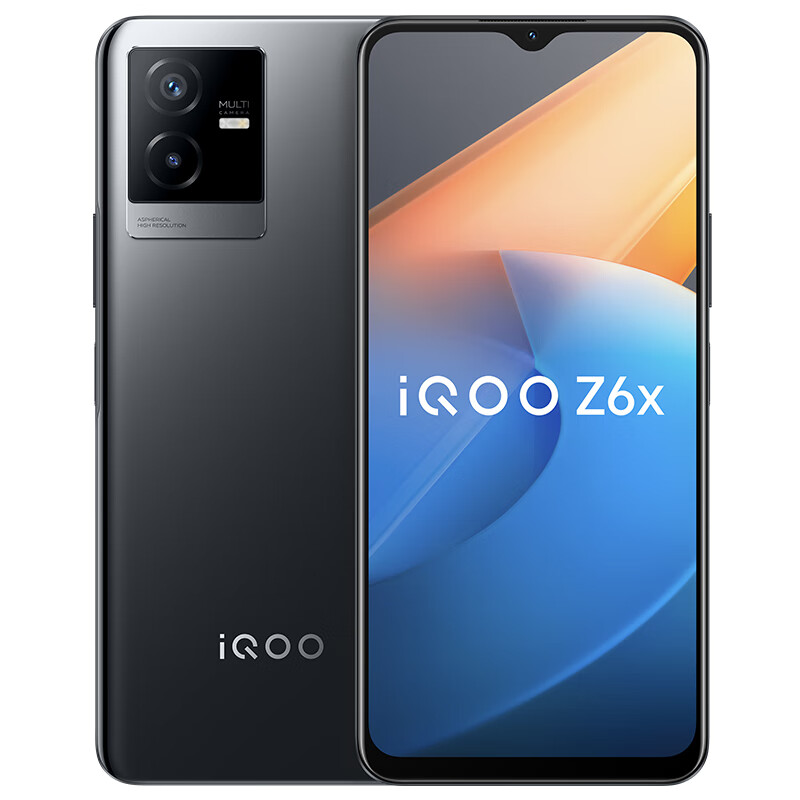 vivo iQOO Z6x 6GB+128GB 黑镜 6000mAh巨量电池