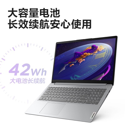 联想笔记本电脑IdeaPad 15 15.6英寸轻薄本(锐龙6核R5 16G 512G 全高清防眩光屏) 办公