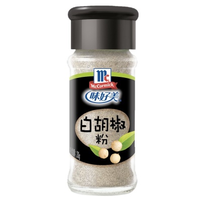 味好美（McCormicK） 白胡椒粉30g瓶装...