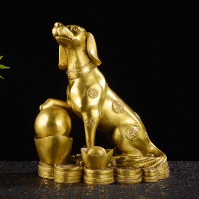 1.3尺元宝金钱狗