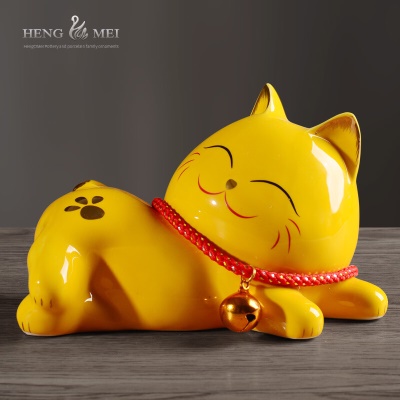 招财猫（黄）