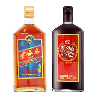 金海马酒1瓶+十全酒1瓶