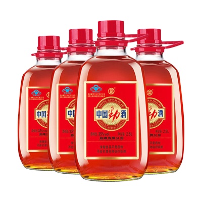 中国劲酒 35度 2.5L*4瓶整箱装