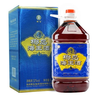 32度椰岛海王酒5L
