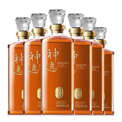 神逸38度700ml*6瓶整箱装