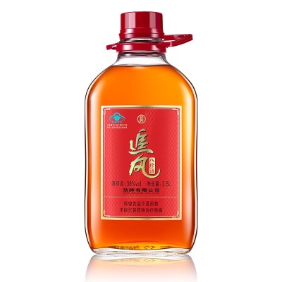 38度追风八珍酒2.5L（玻璃瓶）