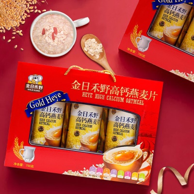 高钙燕麦片礼盒750g