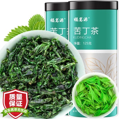 精选罐装苦丁茶125g