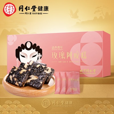 玫瑰阿胶糕75克