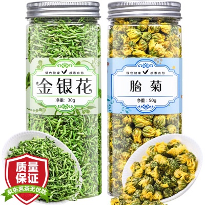 组套罐装金银花胎菊80g-福
