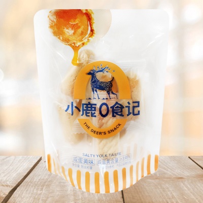 领尚小鹿0食记酥性饼干(咸蛋黄味)5斤