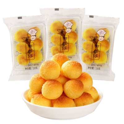 七饼师傅椰丝球110g*10袋（半箱）