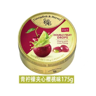 175g嘉云青柠夹心樱桃味