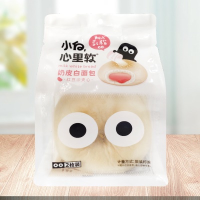 奶皮白面包红豆沙夹心（5袋）