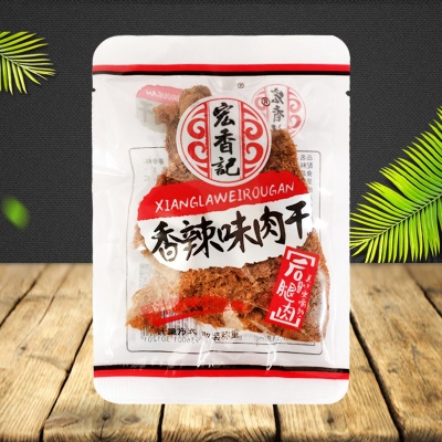 猪肉干香辣味（枕式）500g