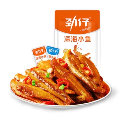 劲仔鱼麻辣1盒