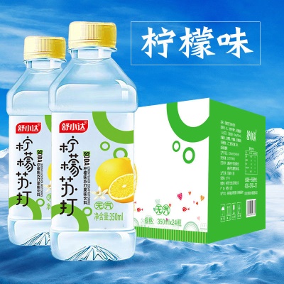新款舒小达【柠檬】350ml*24瓶