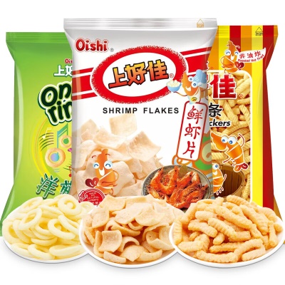 上好佳鲜虾条65g