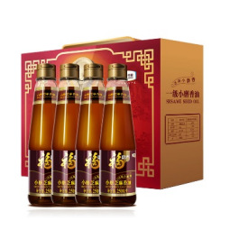 福临门一级小磨香油礼盒250ml*4