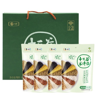 中粮金盈十二谷米伴侣礼盒1800g