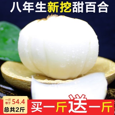 兰州鲜百合2斤 1000g(真空包装)