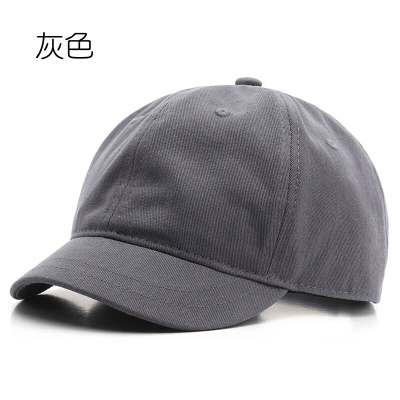 帽子男女日系百搭秋冬时尚短檐棒球帽潮男运动休闲女... 