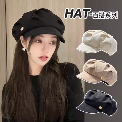 云朵帽【黑色】