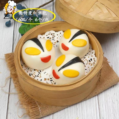 奥特曼红豆包350g/6个