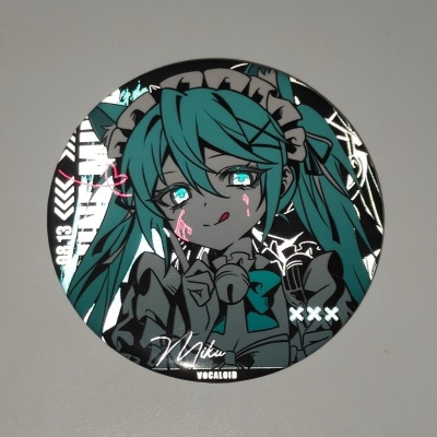 miku女仆初音未来反光吧唧75mm【1个】