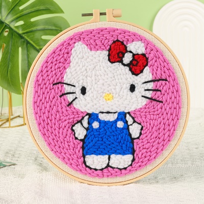 粉红hello Kitty-材料包全套