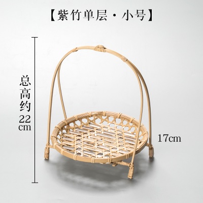 柠檬黄 紫竹单层小号