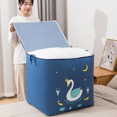 衣服棉被收纳整理袋子防尘防潮宿舍行李袋大容量家用... 